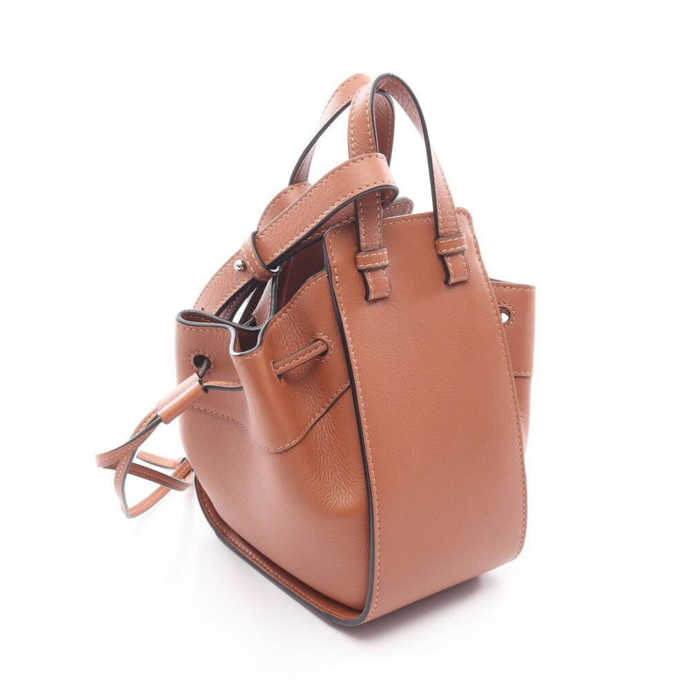 Loewe Leather Hammock Brown Handbag Drawstring Bag